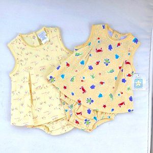 3/$25 Infant Romper Set: 0-3 mos.